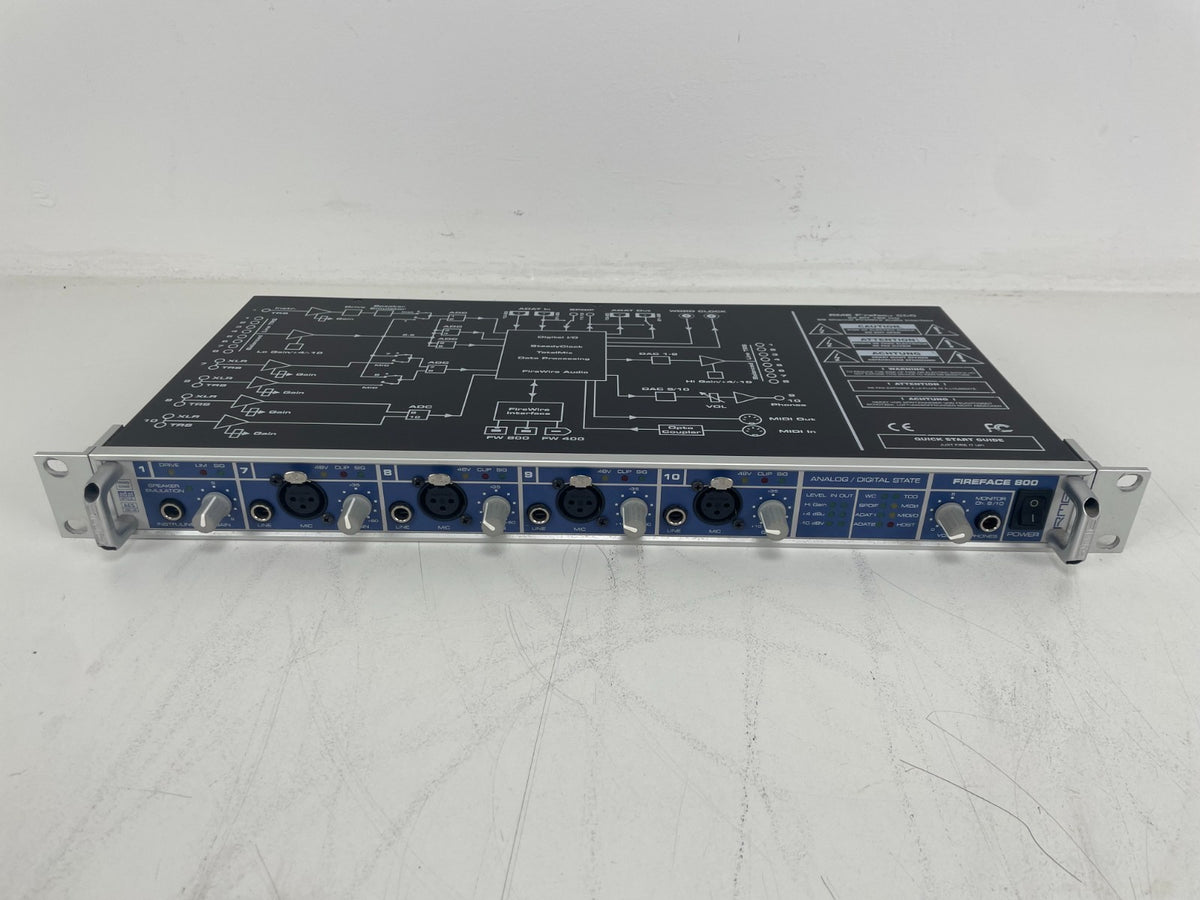 RME Fireface 800 Audio Interface – Professionele Firewire Studio Interface