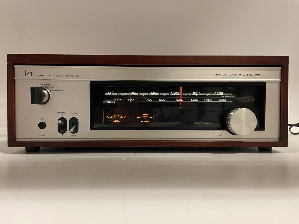 Luxman WL-550 Tuner – Serviced – US Plug / 220V – With Manual