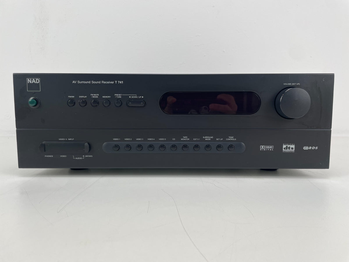 NAD T-741 Surround Receiver – 60 watts per channel into 8Ω