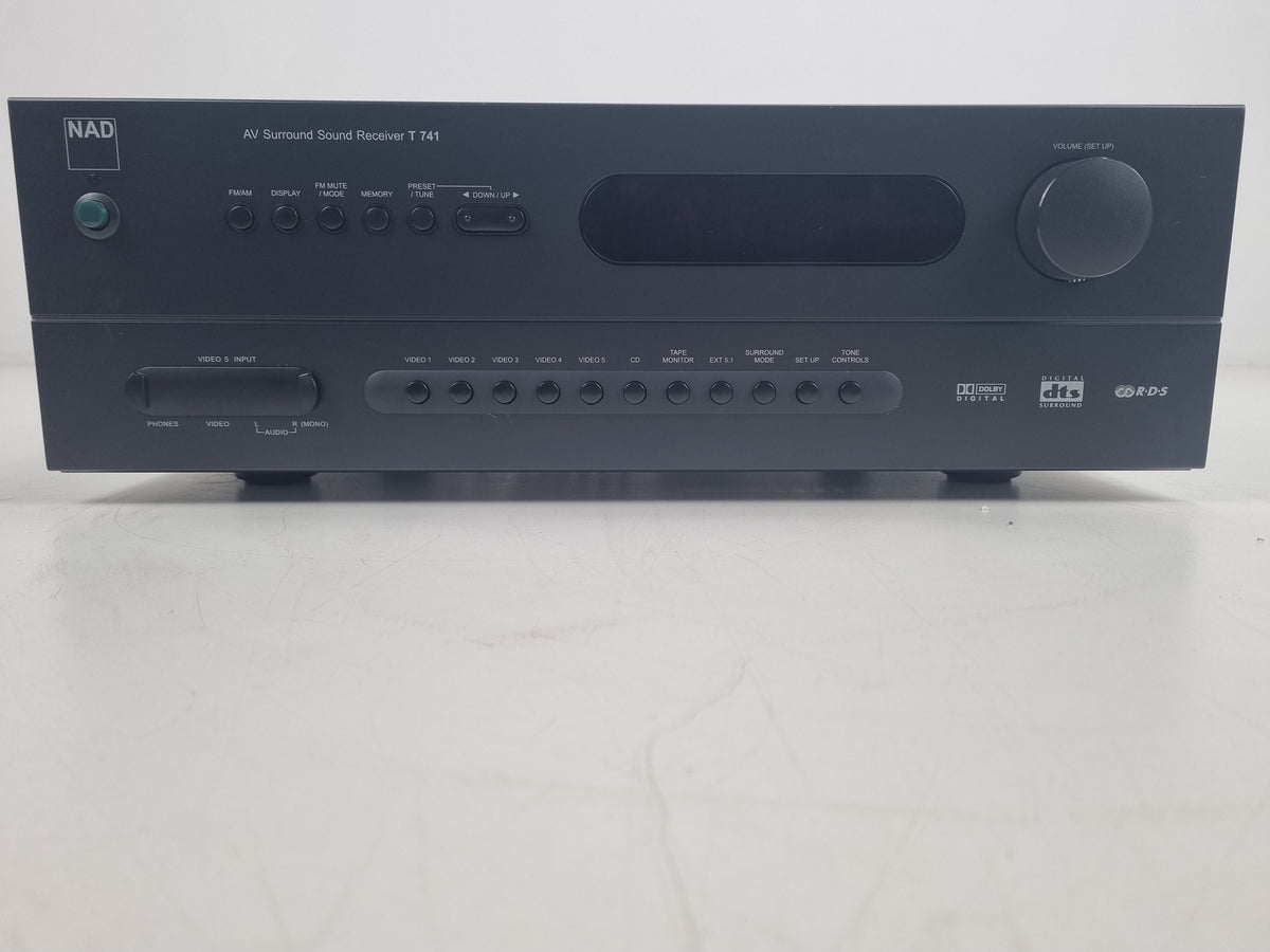 NAD - T741 - Surround Sound Receiver - With Manual