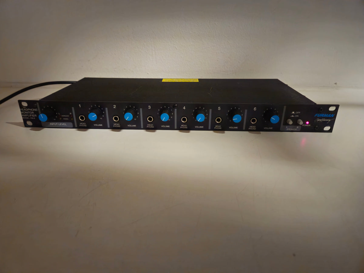 Furman - HA-6 - Headphone / Monitor Amplifier