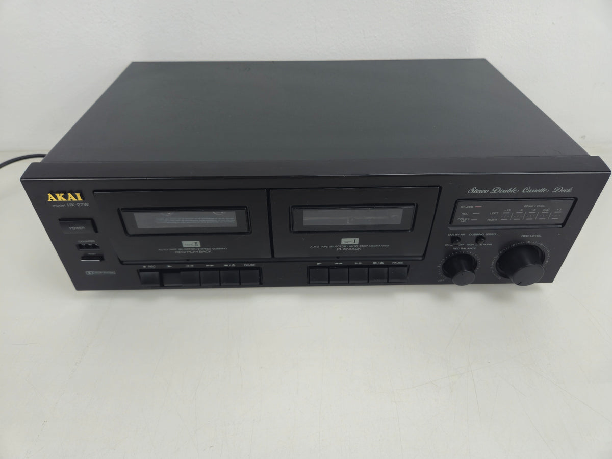 Akai - HX-27W - Double Cassette Deck