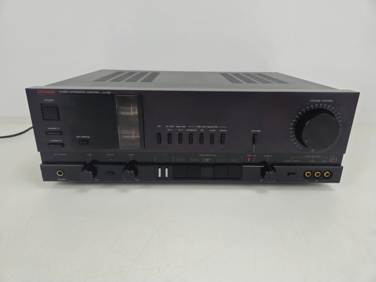 Luxman - LV-105 - Stereo Integrated (tube) Amplifier - Serviced