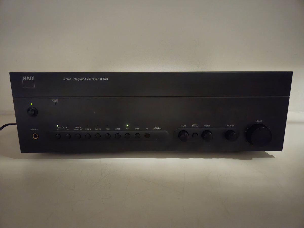 NAD - C370 - Stereo Integrated Amplifier - Serviced/Recaped