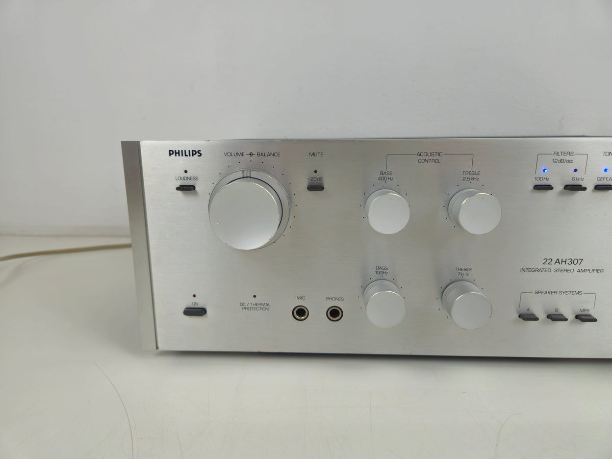 Philips - 22 AH307 - Integrated Stereo Amplifier - Mint condition