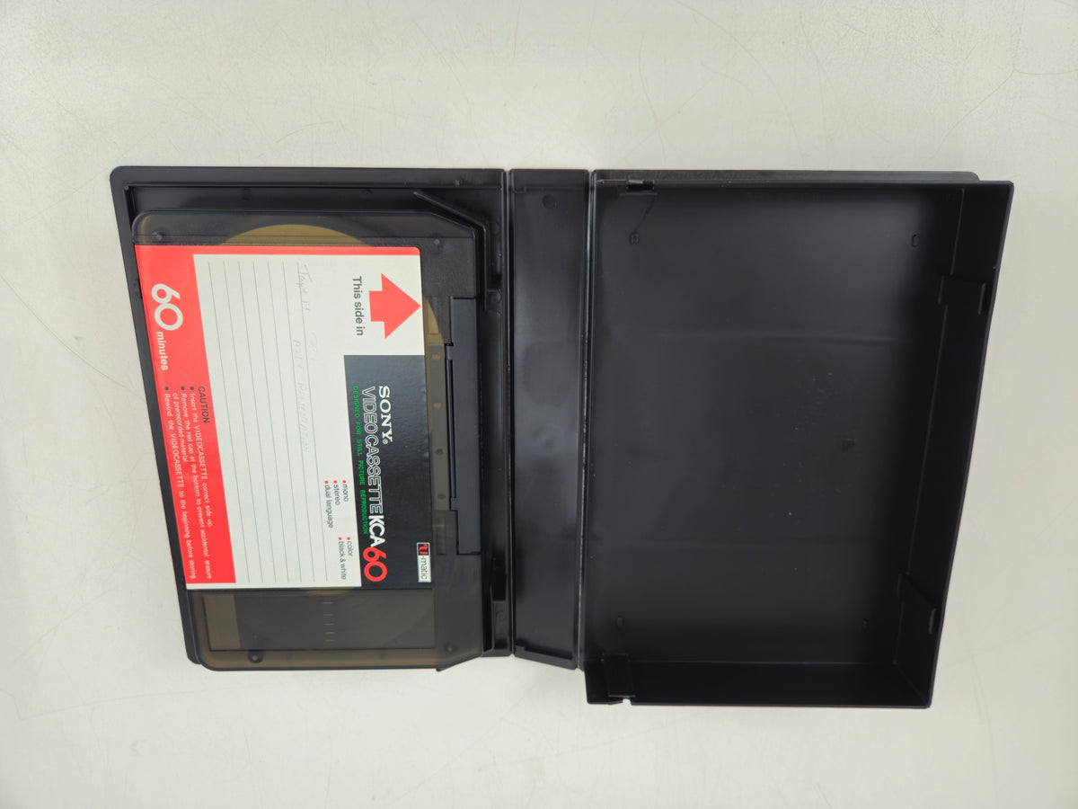 Sony - U-matic Videocassette - 60 min