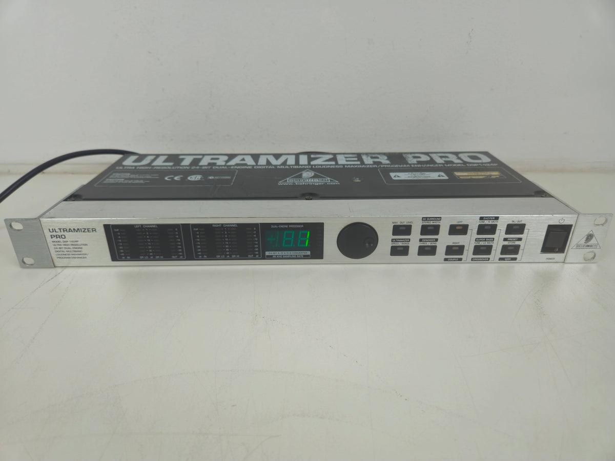 Behringer - DSP 1424P - 24-Bit Digital Multiband Loudness Maximizer/Program Enhancer