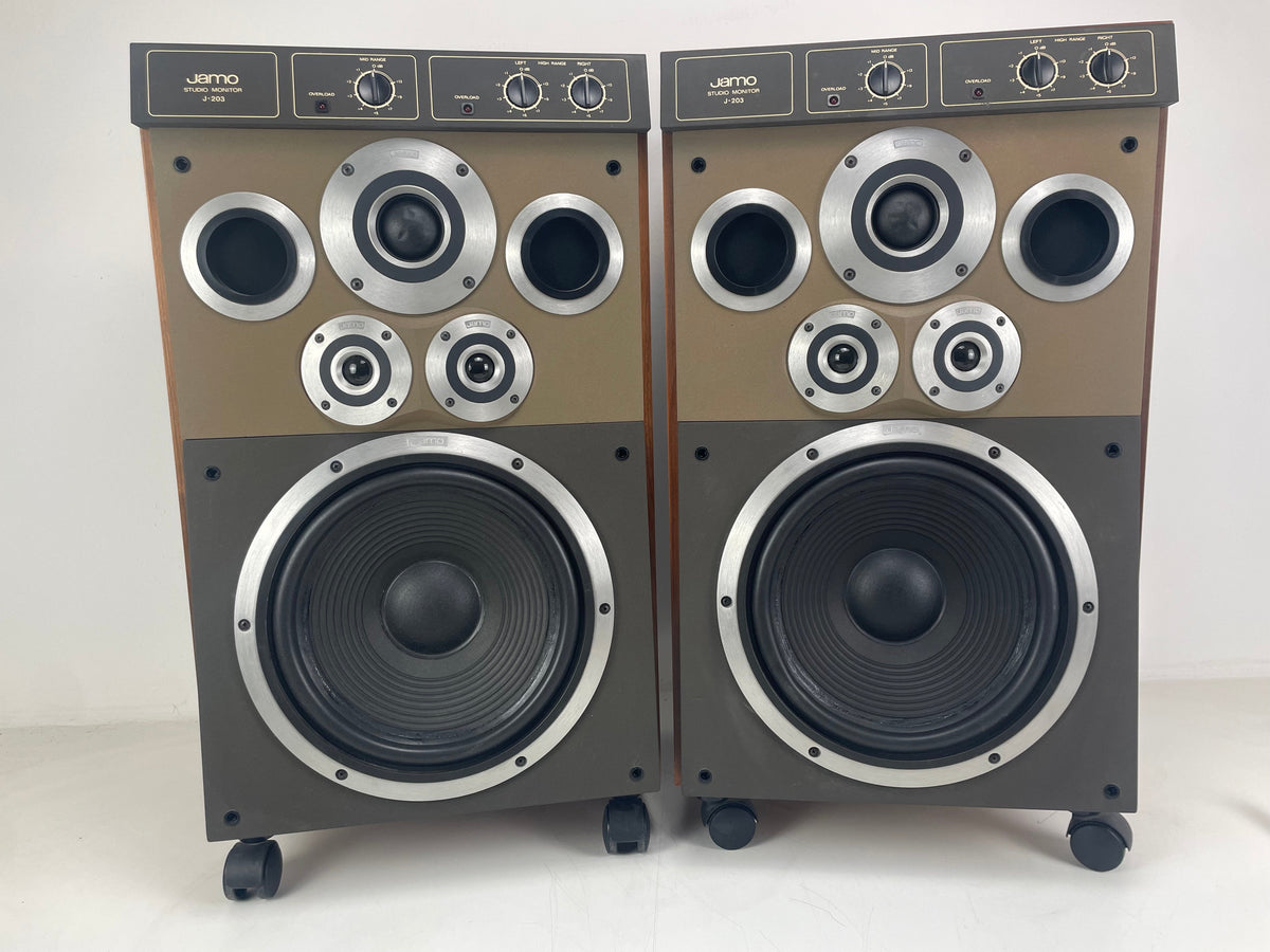 Jamo - J-203 - Floorstanding Speakers - Studio Monitor - Serviced (Re-foamed)
