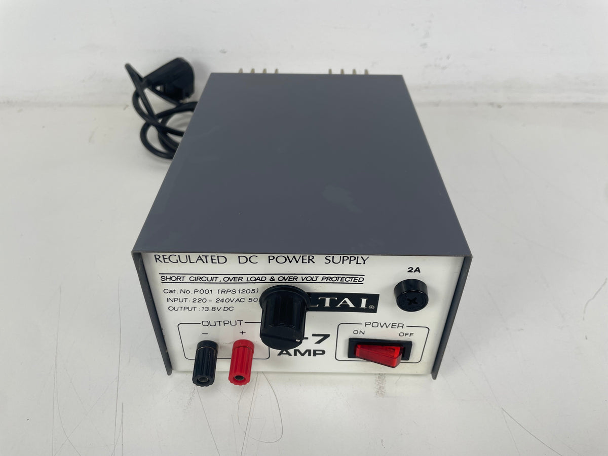 ALTAI - RPS1205 - Regulated Power Supply - 220-240V > 13,8V - 5-7A - Circuit Bend (Potmeter)
