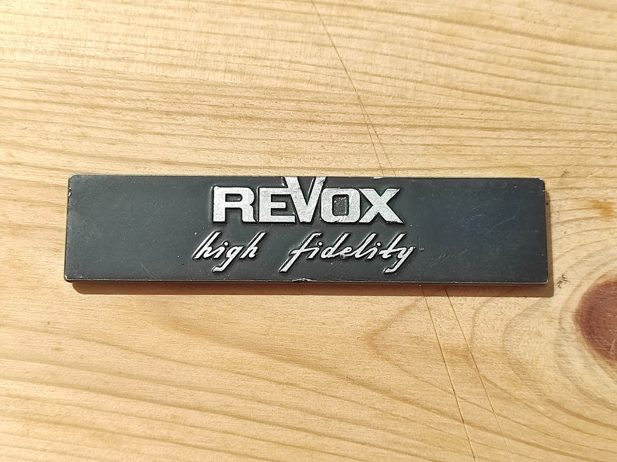 Revox G36 bandrecorder REVOX HIGH FIDELITY label