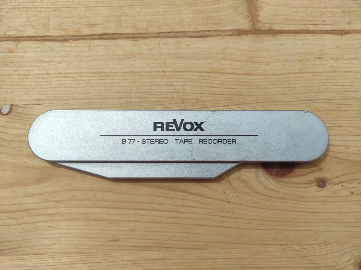 Revox B77 bandrecorder afdekkap kopblok #2