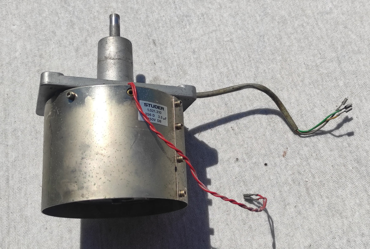 Studer ReVox B67 capstan motor working, in good condition #2