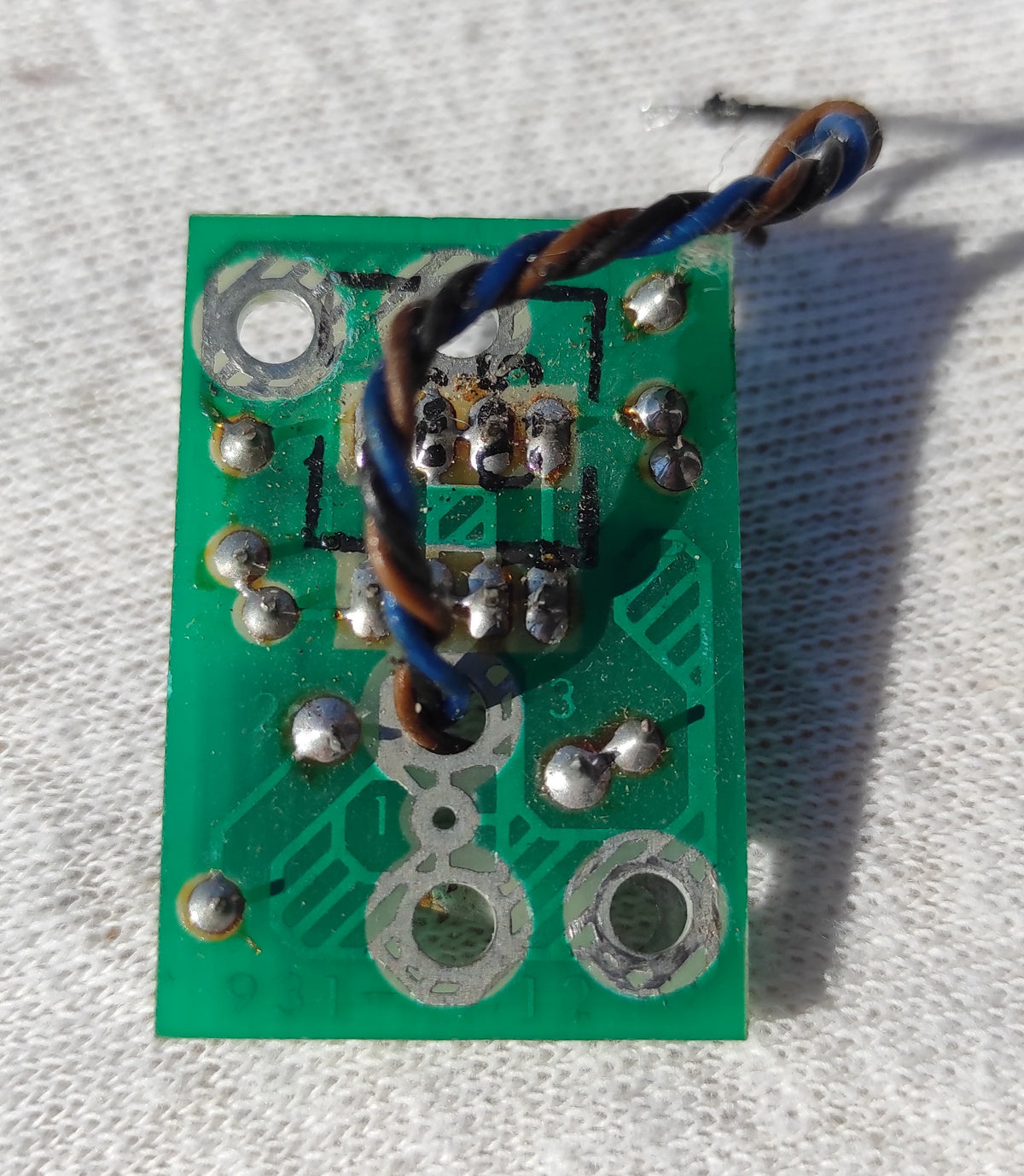 Studer B67 XLR connector PCB