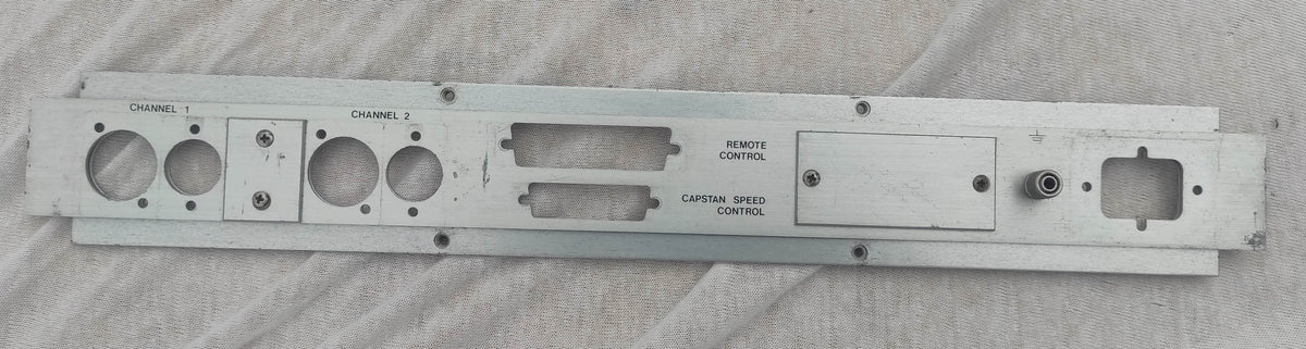 Studer ReVox B67 connectors panel #1