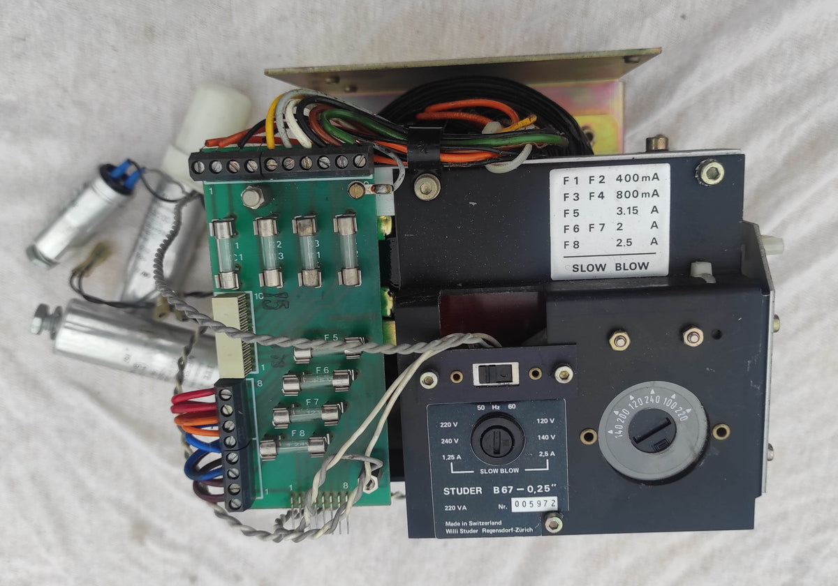 Studer B67 power supply transformer not tested #3