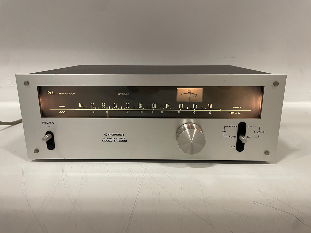 Pioneer – TX-5300 – Vintage AM/FM Stereo Tuner – Serviced (Cleaned)