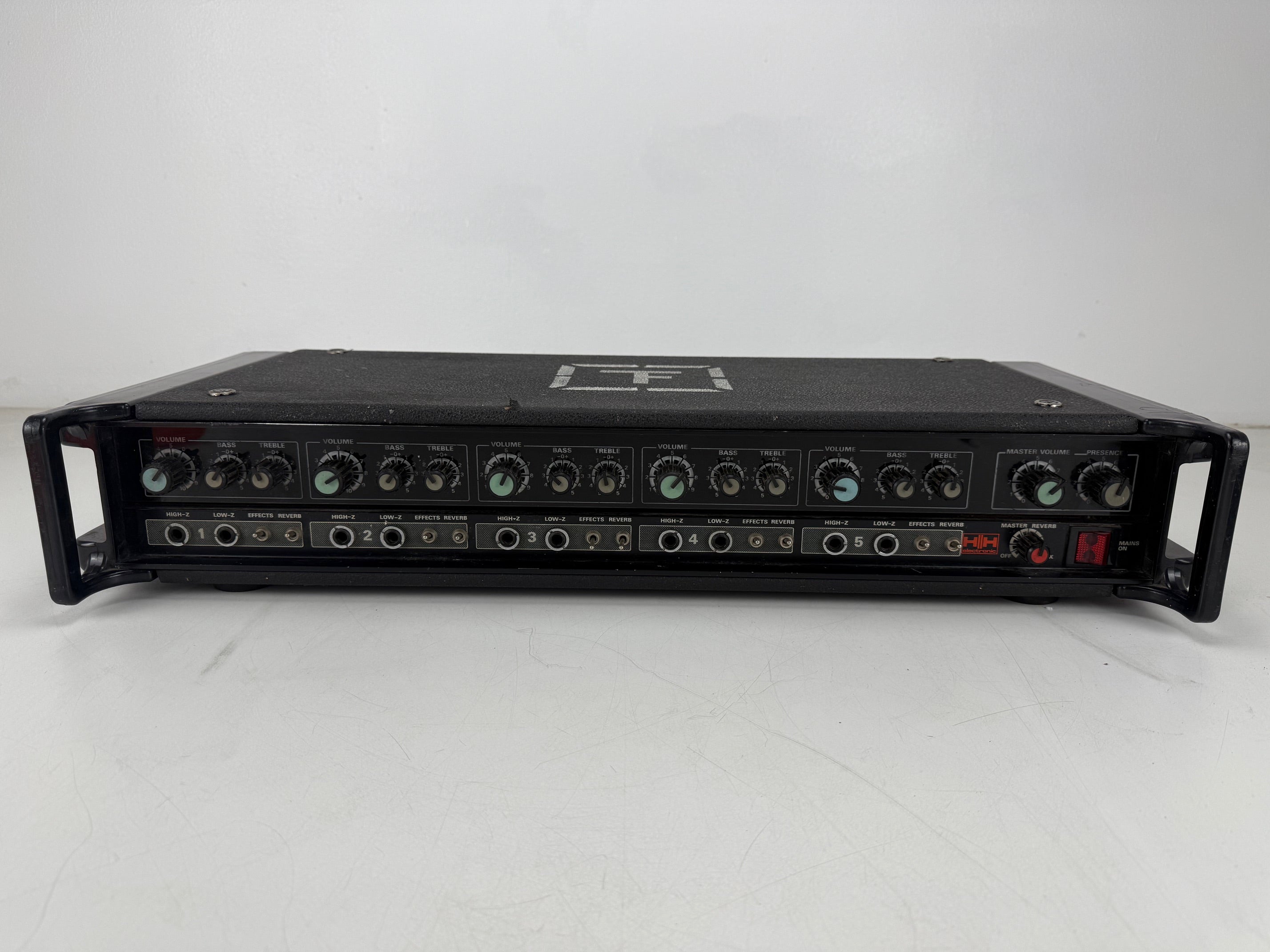 H&H MA150 5-Channel Mixer Amplifier With Build In Spring Reverb