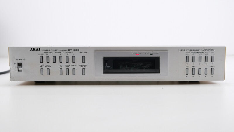 Akai DT-200 - Zilver - Audiotimer