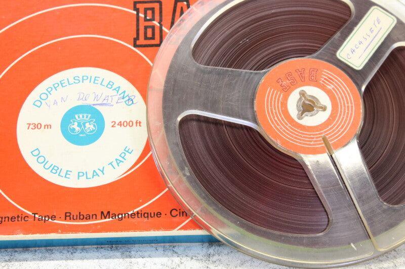 BASF Magneetband 1/4" spoelband 7" in doos LGS 26 GEBRUIKT