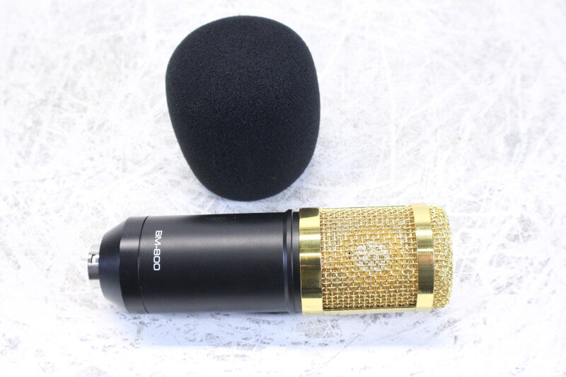 BM 800 Studio Condensator Microfoon Met shockmount en popfilter