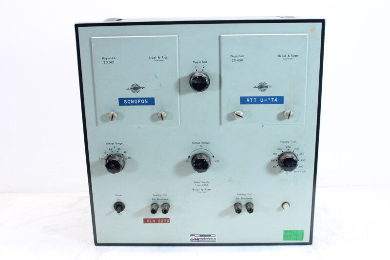 Brüel & Kjaer 4906 voeding met 2x ZD0001 insteekmodule