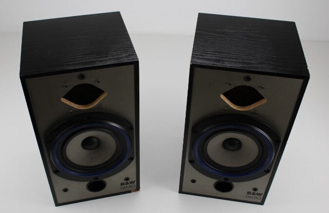 B&W The Bowers & Wilkins (B&W) DM110 vintage speakers