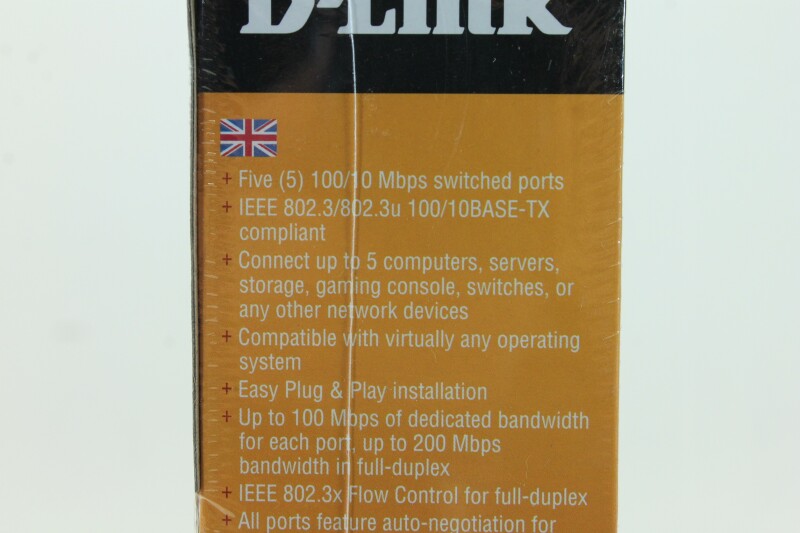 D-Link DES-1005D - 5-Poorts Fast Ethernet Desktop Switch NIEUW!