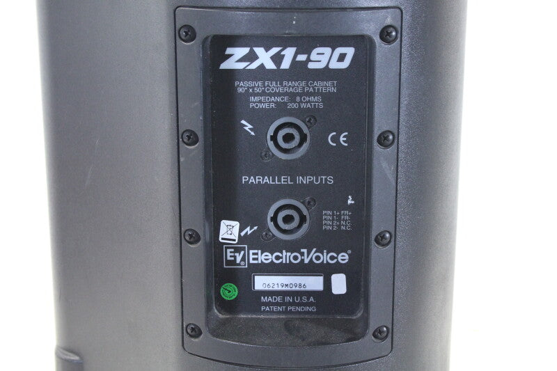 Electro-Voice ZX1-90 Luidsprekerset in Flightcase