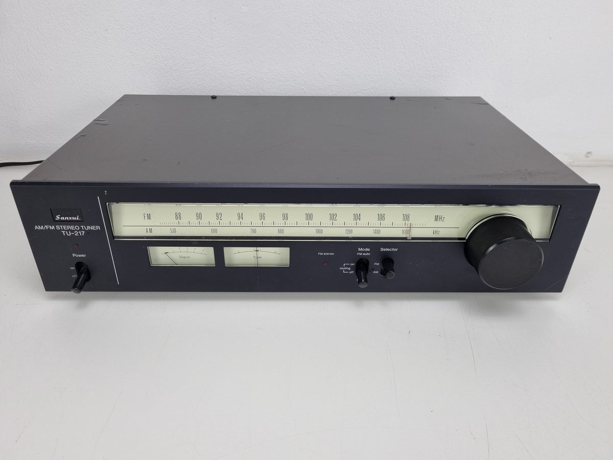 Sansui TU 217 - AM/FM-radiotuner - Volledig werkend