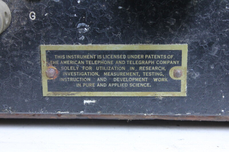 General Radio 1930's Standard Signal Generator Type 605-AB