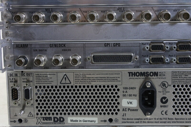 Grass Valley XtenDD Thomson RPS-35-2S + XtenDD-3-Pack Productieschakelaar