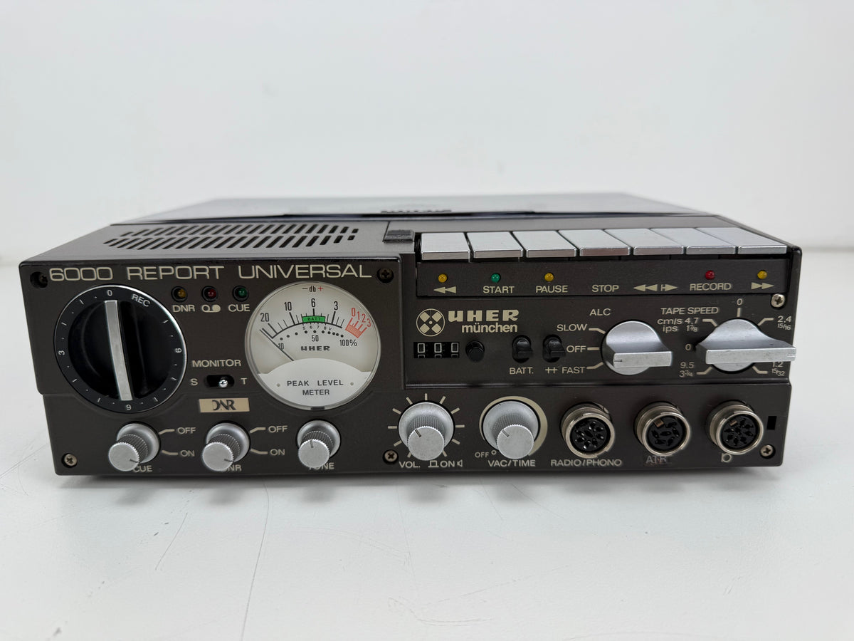 Uher 6000 Report Monitor Universal Reel-to-Reel Recorder - Serviced