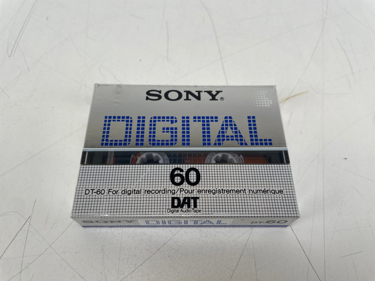 Sony - DT-60 - Digital - DAT-Tape - 60 Min - Sealed - NOS