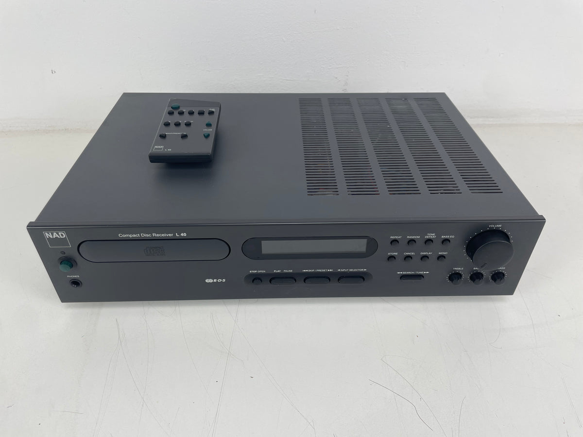 NAD - L40 - Compact Disc Receiver - Inc. Remote