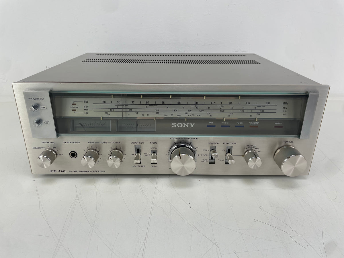 Sony – STR-414L – Vintage FM/AM Stereo Receiver – Serviced (Repaired)