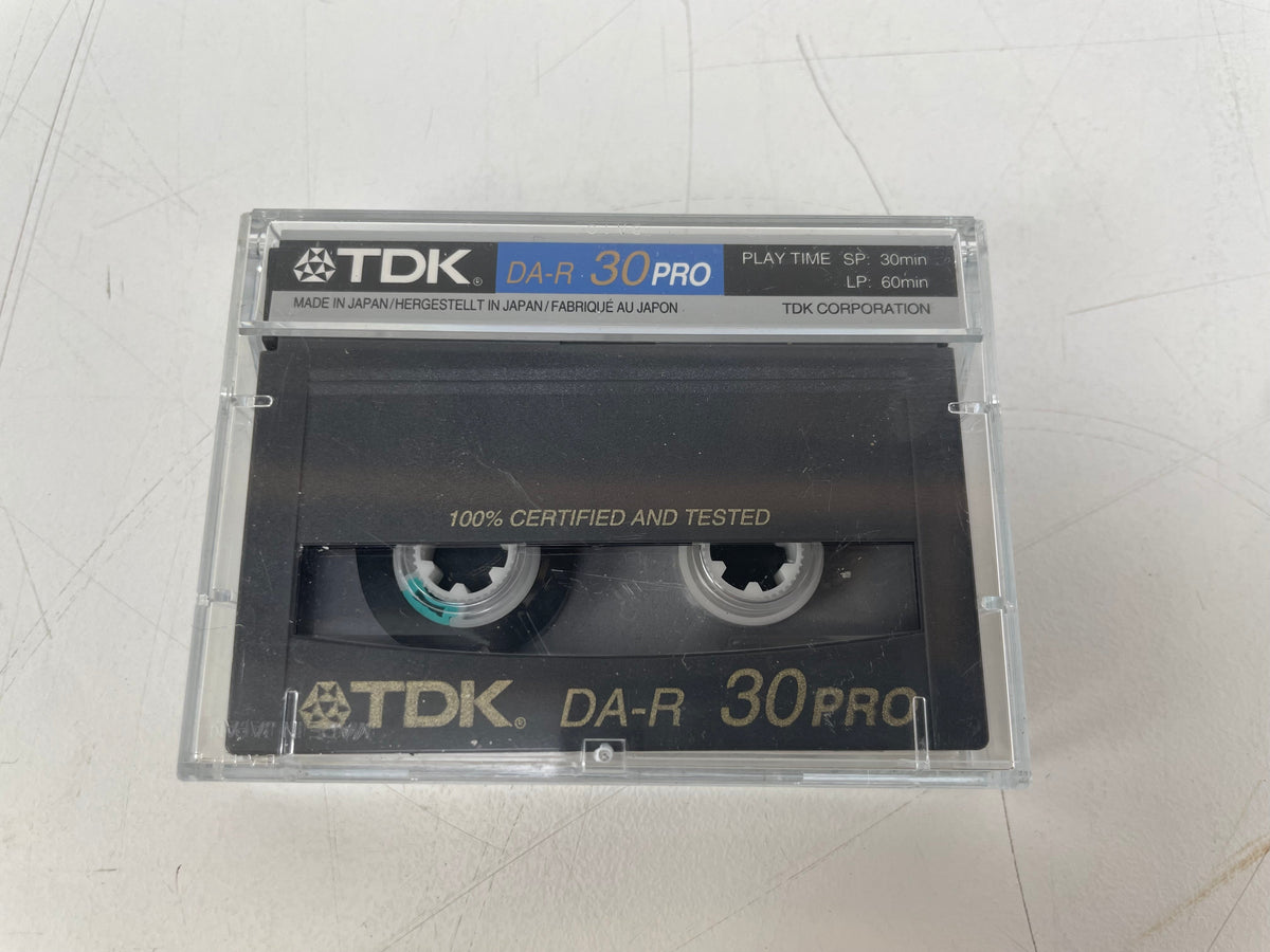 TDK DA-R 30 PRO – Digital Audio Tape (DAT) – 30 Minutes – Unsealed