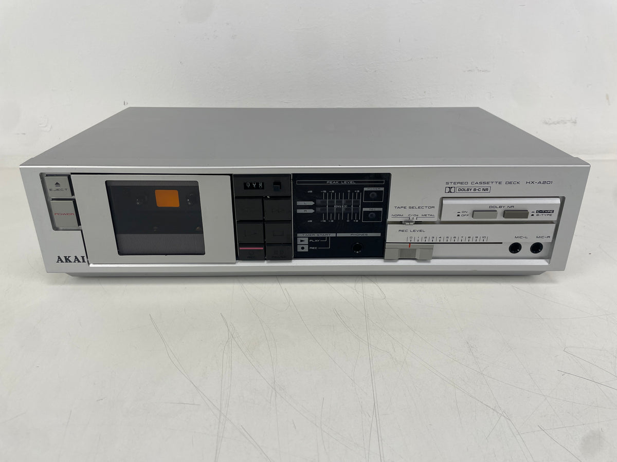 Akai – HX-A201 – Stereo Cassette Deck – Dolby B/C