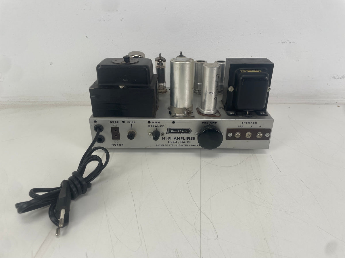 Heathkit – MA-12 – Vintage Mono Valve / Tube Hi-Fi Power Amplifier – Serviced (Tubes Replaced)