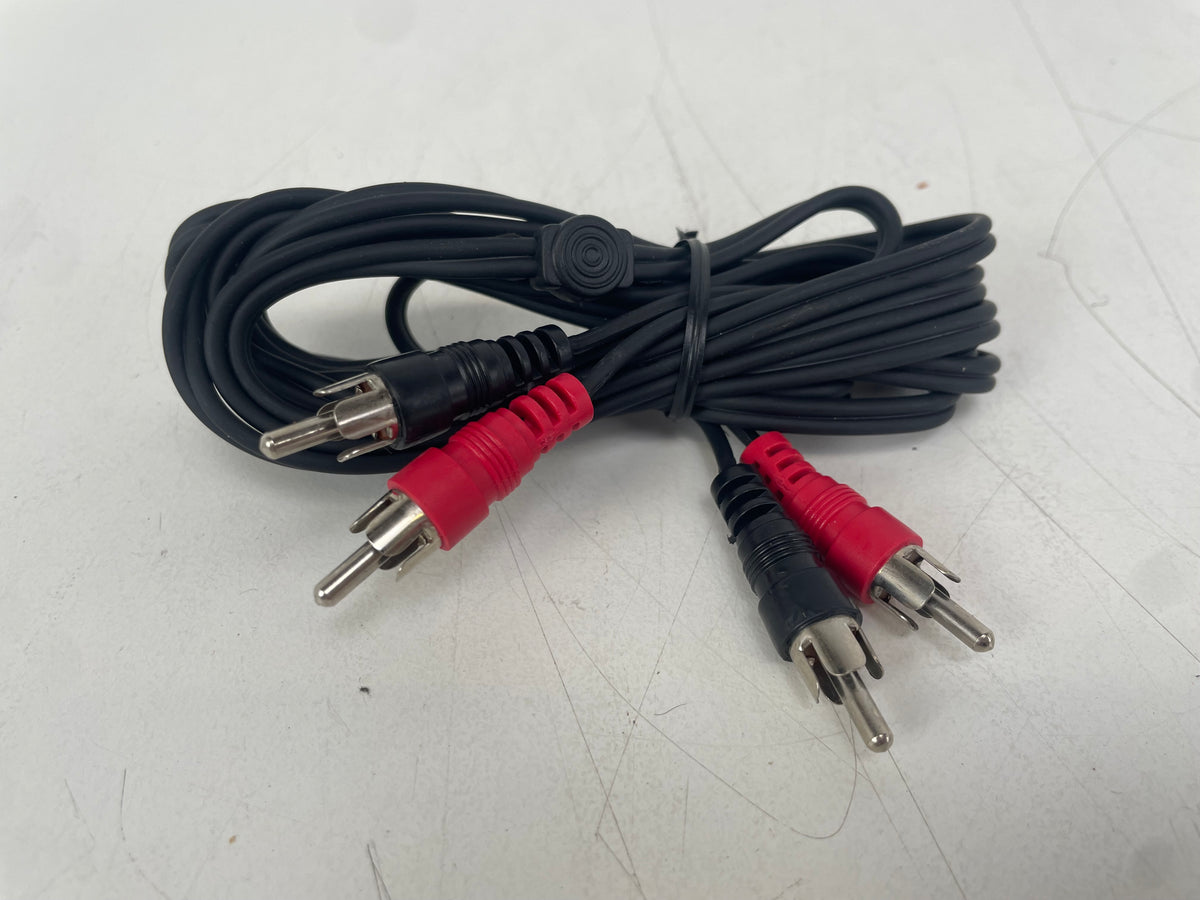 Stereo RCA Cable – 2x RCA Male to 2x RCA Male – 2.5 Meters – New Old Stock