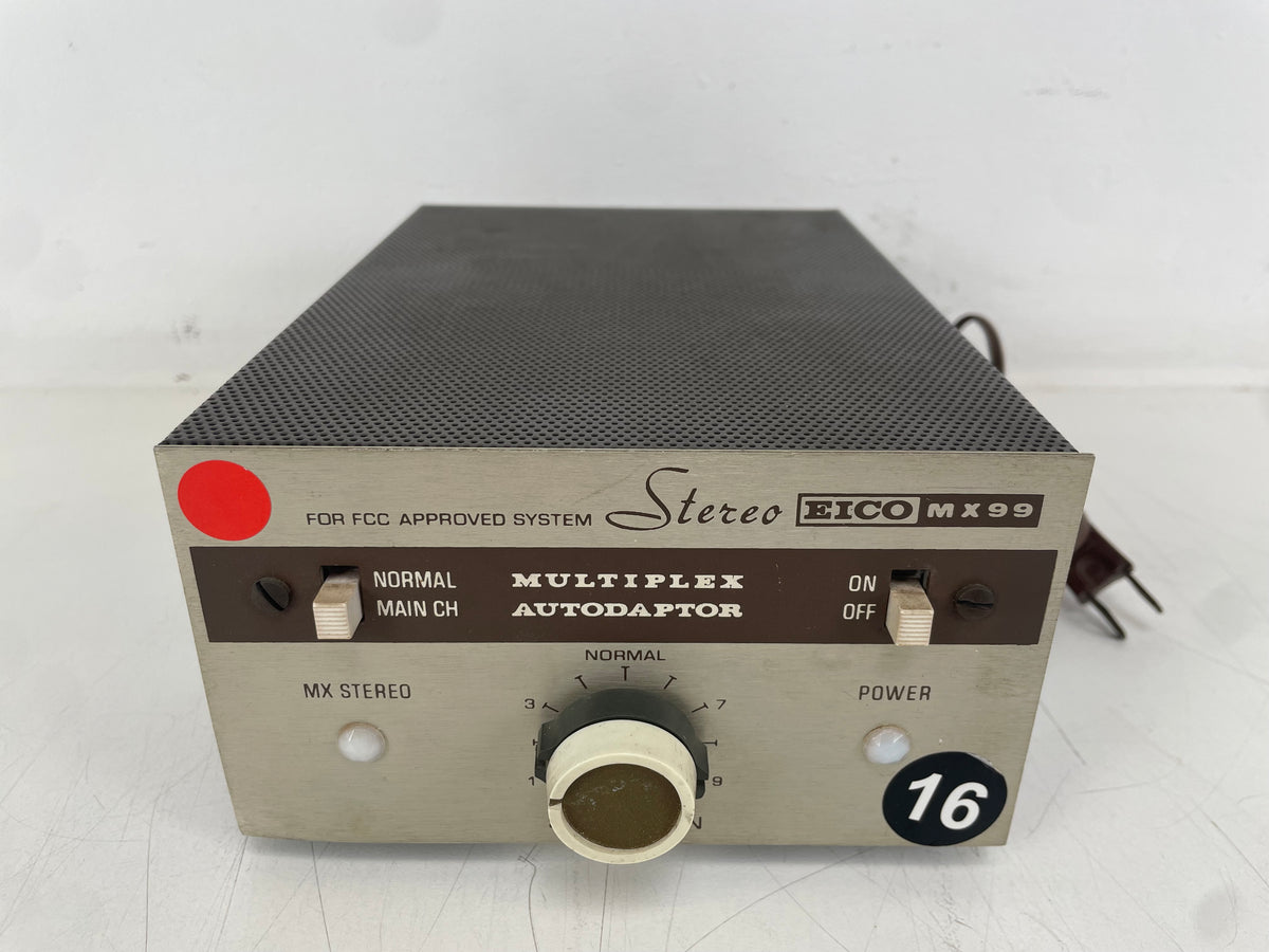 EICO – MX-99 – Vintage Tube FM Stereo Multiplex Adapter – Serviced (Cleaned)