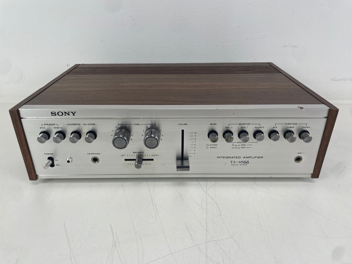 Sony – TA-1066 – Stereo Integrated Amplifier – Serviced (Pots Cleaned)