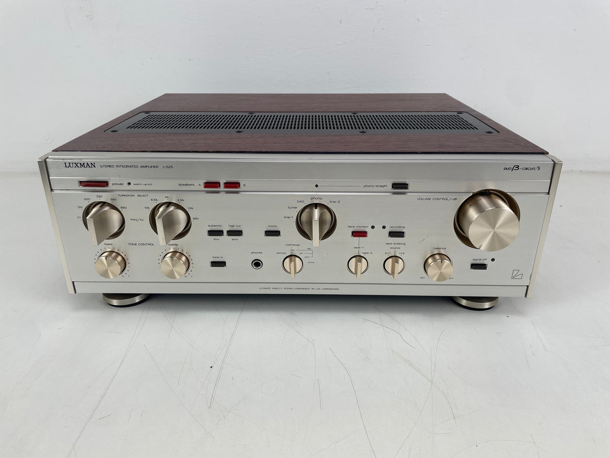 Luxman - L-525 - Integrated Stereo Amplifier - Fully Serviced