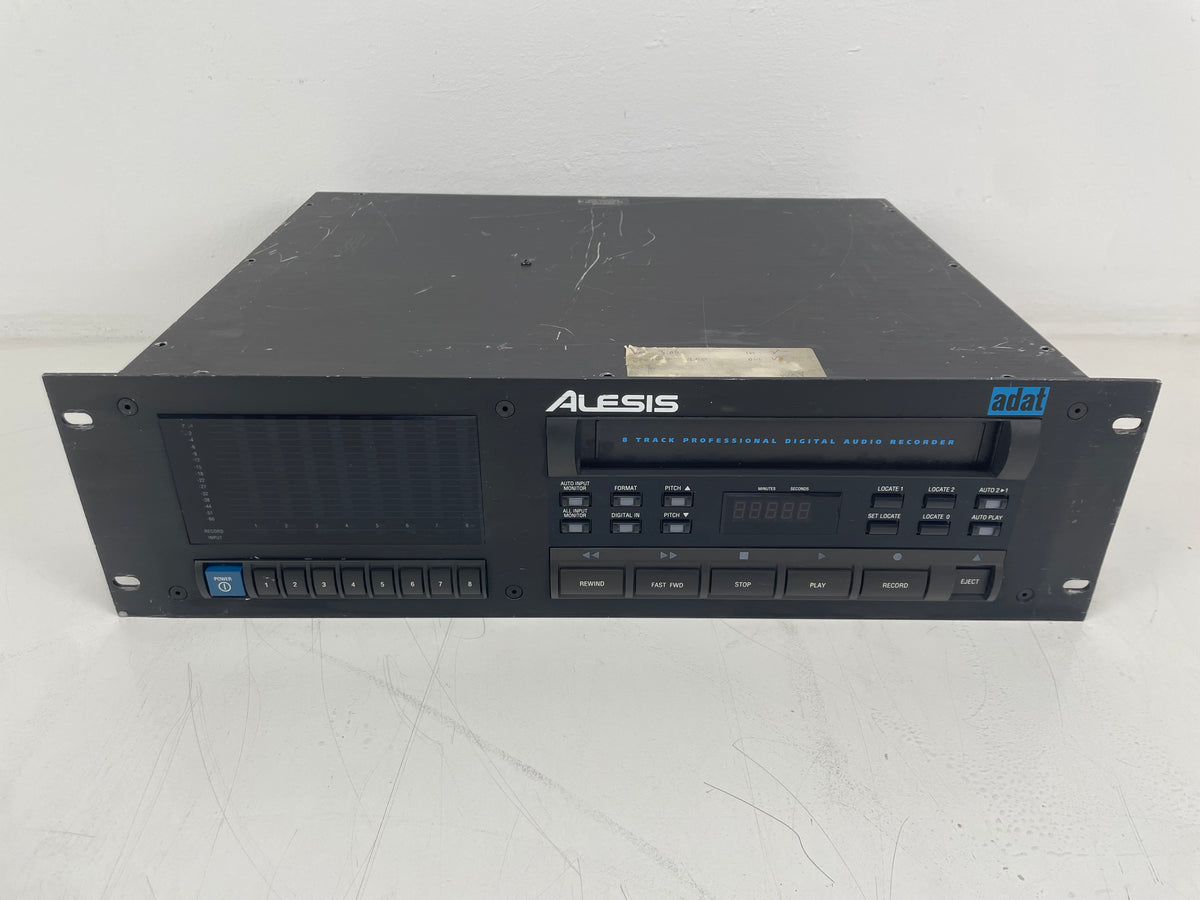 Alesis - 8 Track Professional Digital Audio Recorder - ADAT Recorder - Online As Is