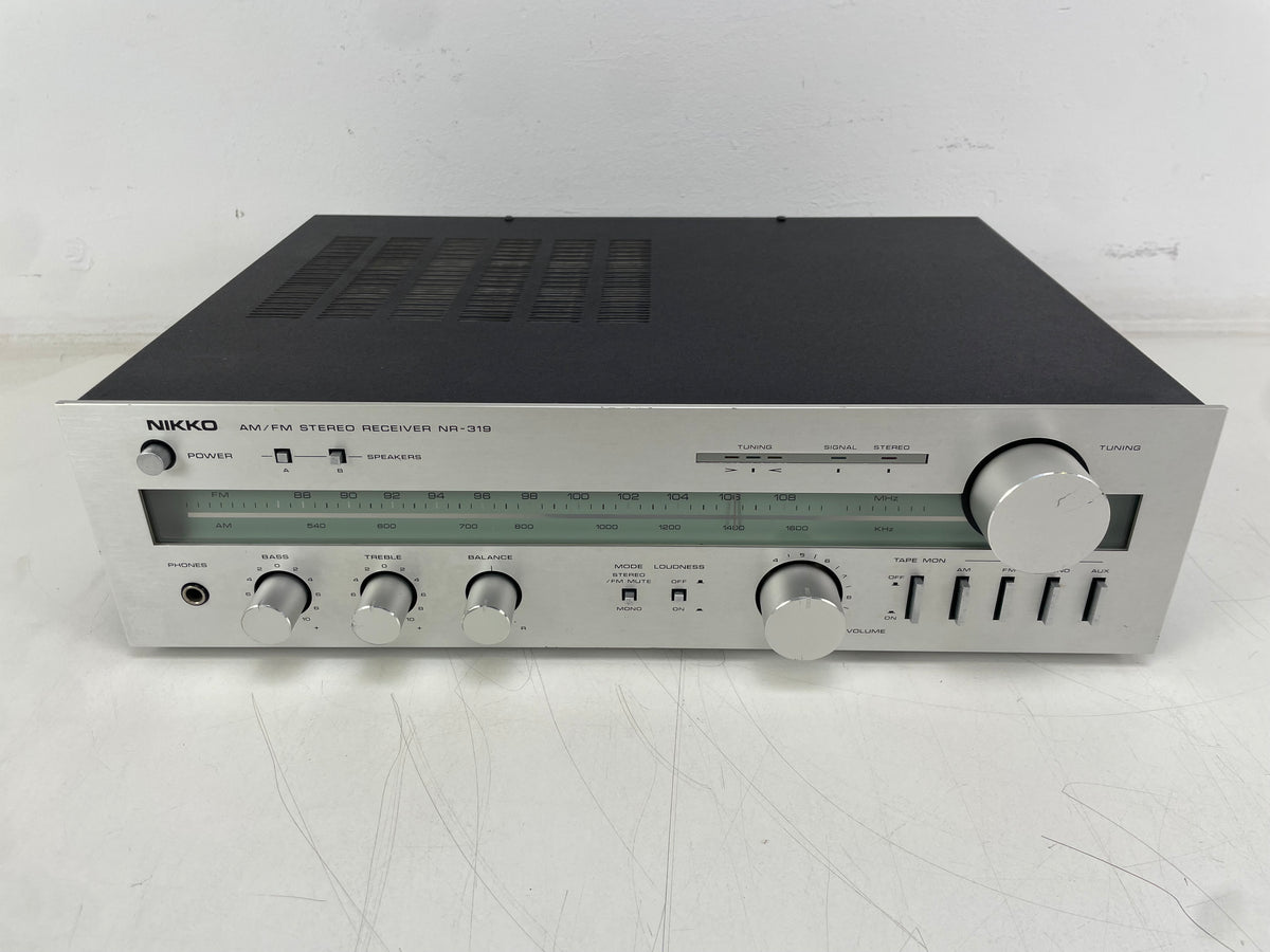 Nikko – NR-319 – AM/FM Stereo Receiver - Serviced (Pot-Meters Cleaned)