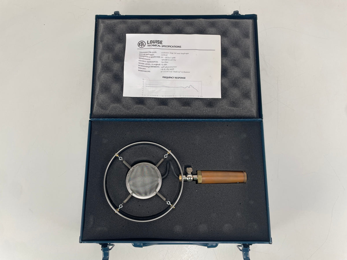 Ear Trumpet Labs - Louise - 3018 - Condenser Microphone - Inc. Case