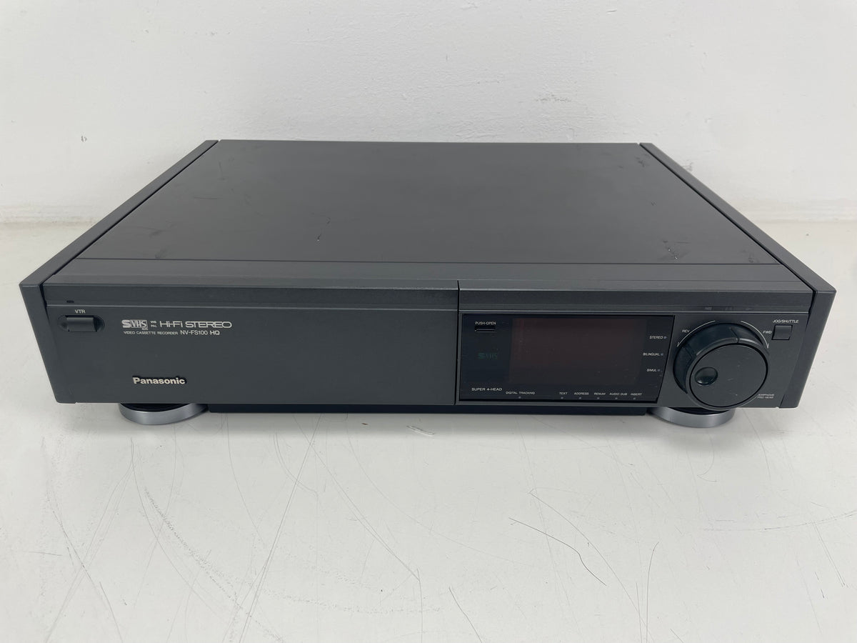 Panasonic - NV-FS100EV - Super VHS Player 4-Head - Serviced (Repaired)
