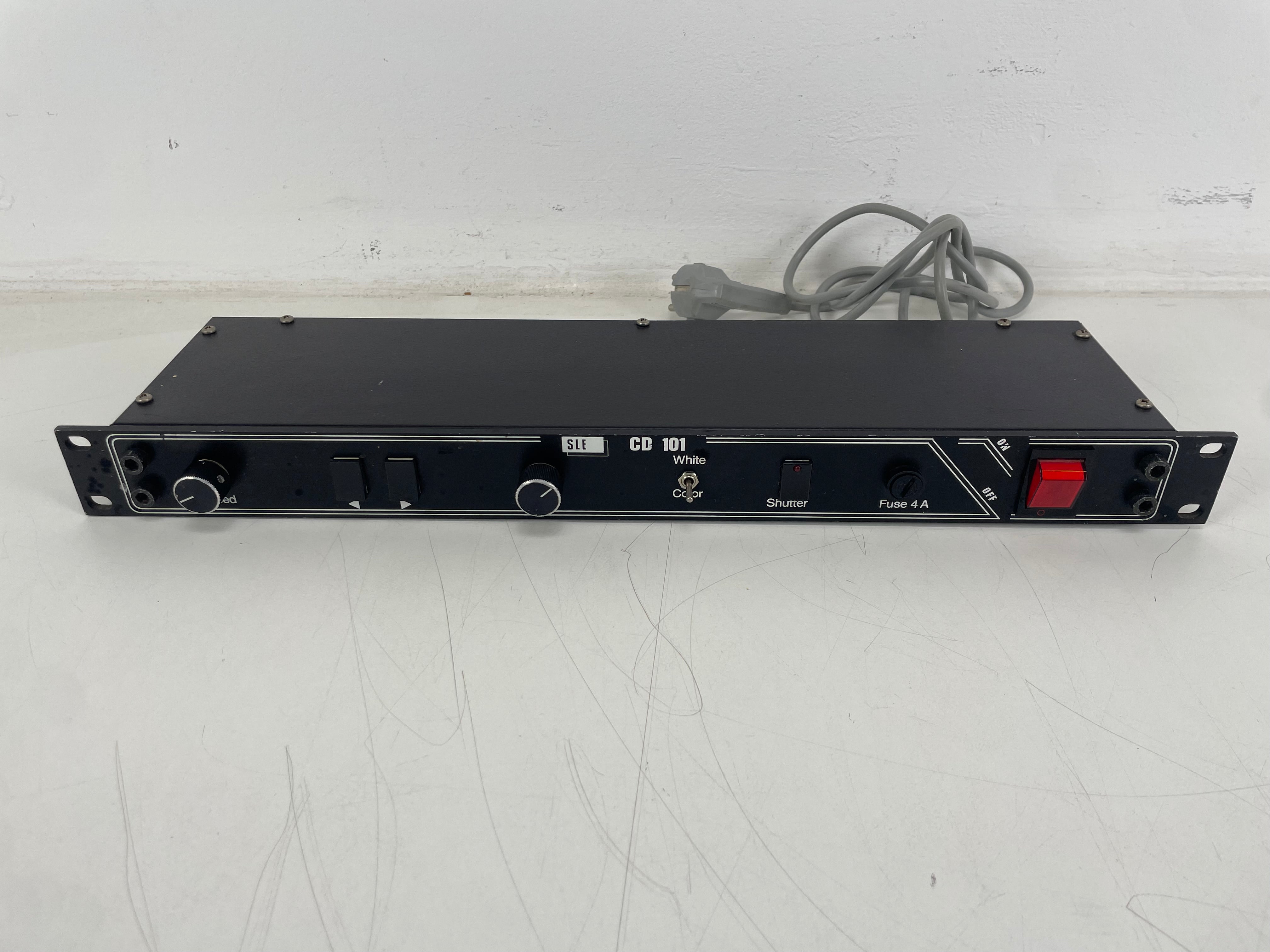 SLE - CD 101 - Vintage 19-Inch Disco Lighting Effect Controller - Rare