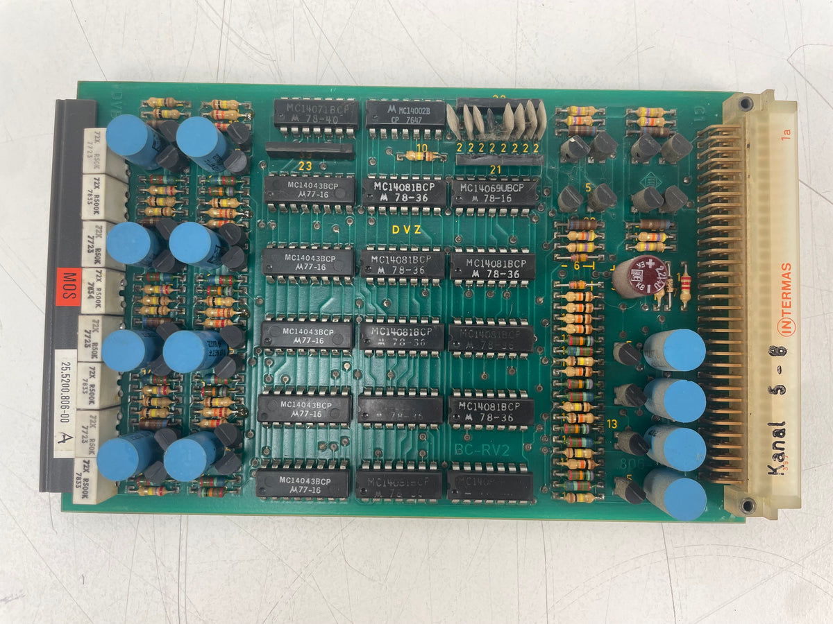 Telefunken – BC-RV2 – Ramp Distribution Board – M15A Multitrack – 25.5200.806-00