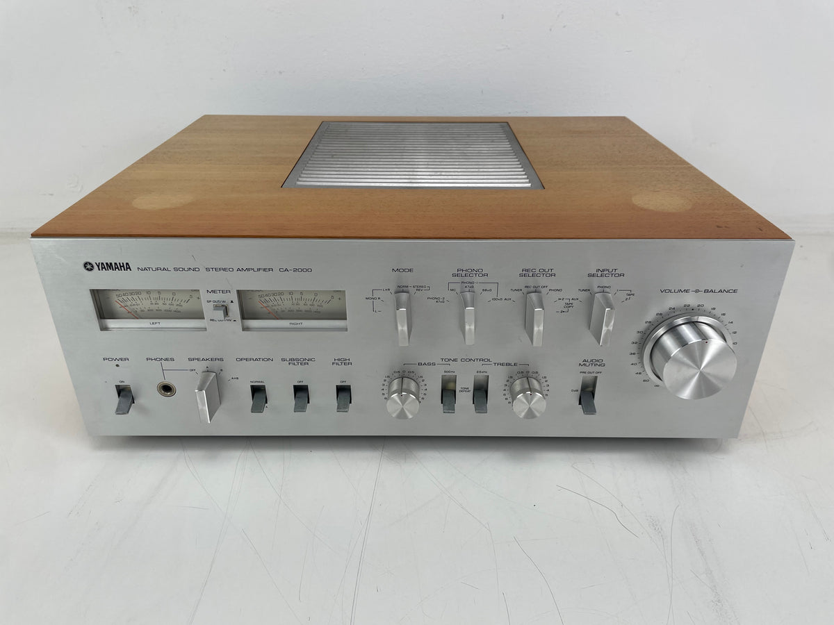Yamaha - CA2000 - Integrated Stereo Amplifier - 100V - Serviced (Recapped/Repaired)