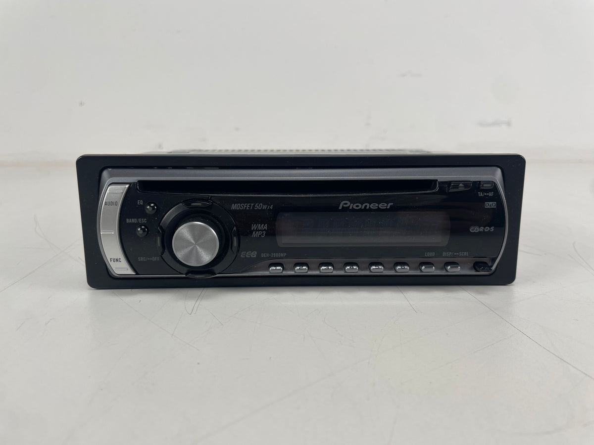 Pioneer - DEH-2900MP - Car Media Player/Radio - Untested - Inc. Mount/Faceplate